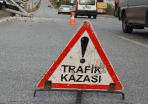 Tedaviden dönerken kaza geçirdi